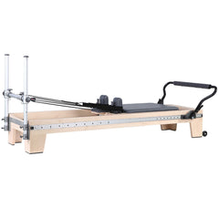 Reformador de pilates de pilates de primera pista de madera